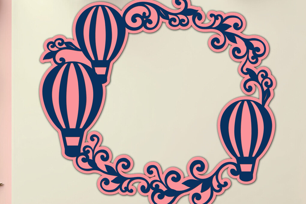 Σετ των 3 Intra απο ξύλο plywood 3mm-4mm πάχος Πλαίσιο με στρώσεις αερόστατου Δίασταση 4x4 cm INTRAFABR-119690941