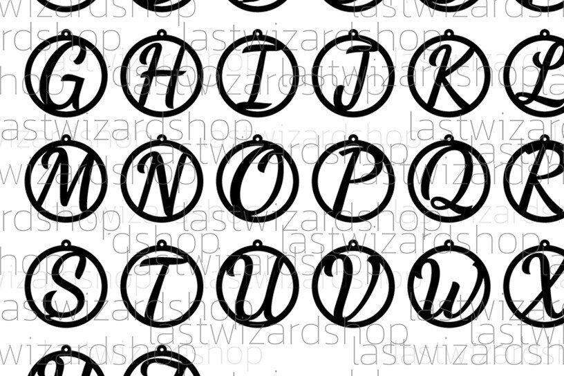 Σετ των 3 Intra απο ξύλο plywood 3mm-4mm πάχος Alphabet Earrings , Font Earrings Δίασταση 3x3 cm INTRAFABR-25318064