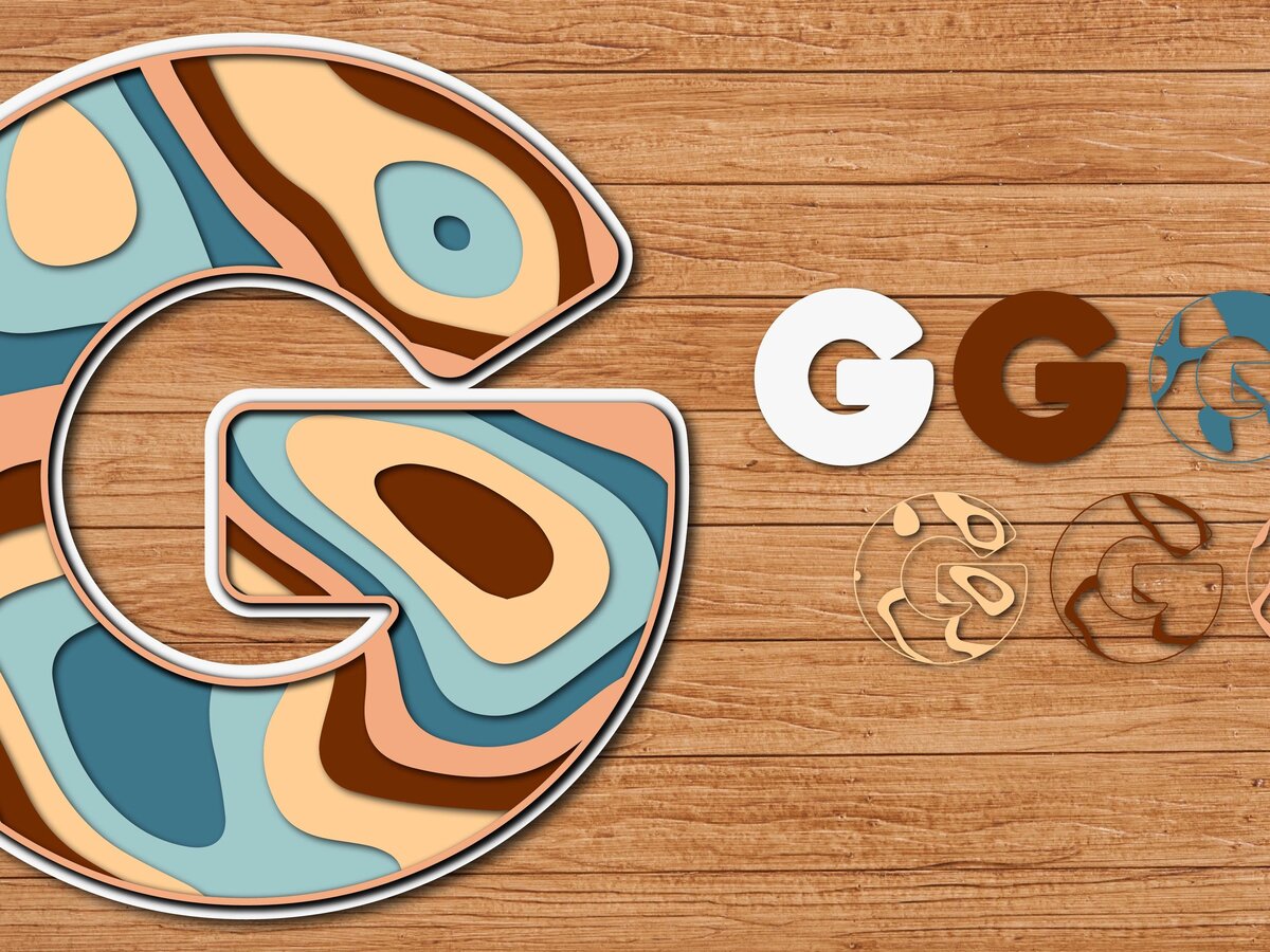 Σετ των 2 Intra απο ξύλο plywood 3mm-4mm πάχος Κοπή χαρτιού Alphabet ABCD 3D Δίασταση 15x15 cm INTRAFABR-41057432