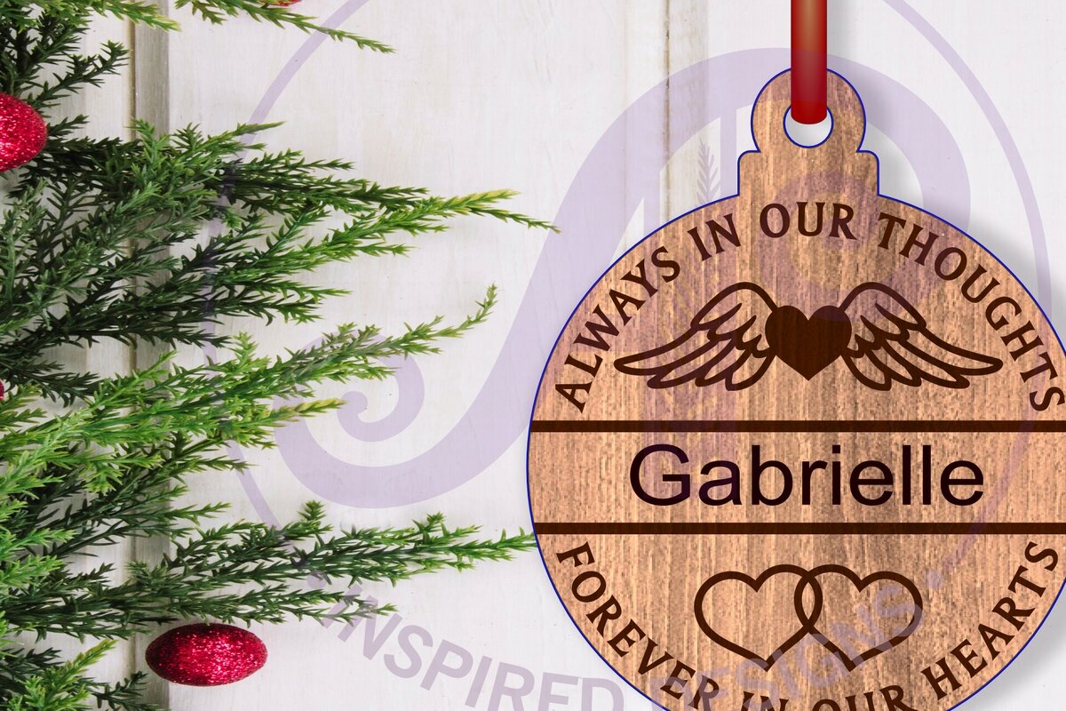 Σετ των 3 Intra απο ξύλο plywood 3mm-4mm πάχος Στολίδι Πάντα στις Σκέψεις μας Δίασταση 4x4 cm INTRAFABR-124358801