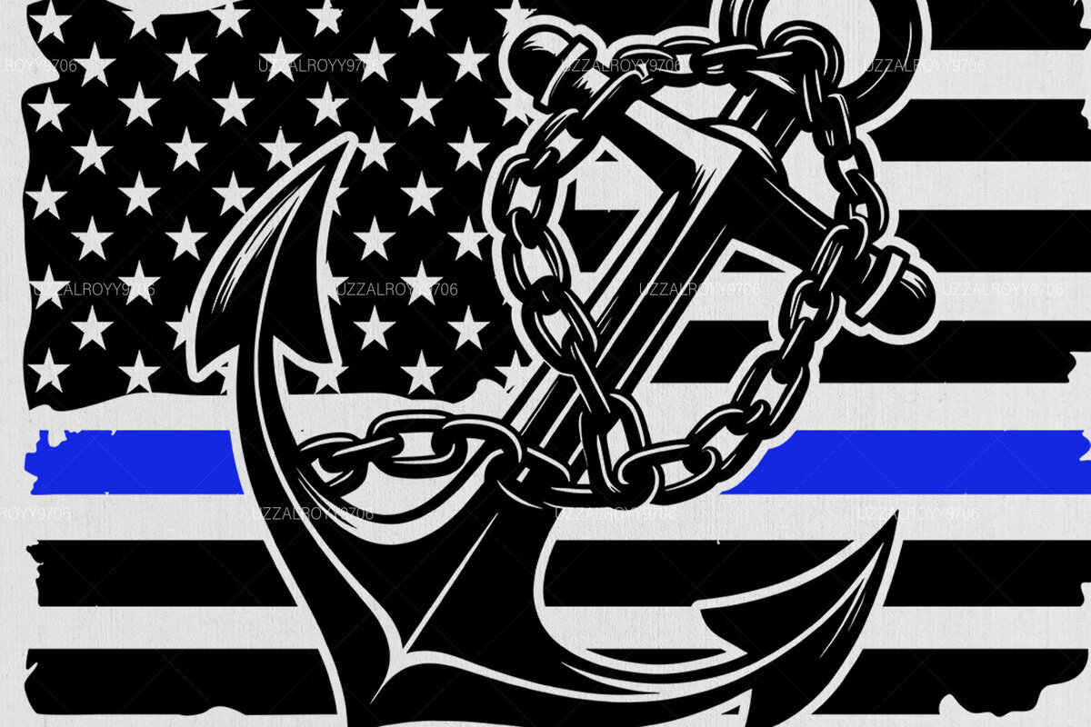 Intra απο ξύλο plywood 3mm-4mm πάχος American Flag , USN , Navy Δίασταση 40x40 cm INTRAFABR-98359773