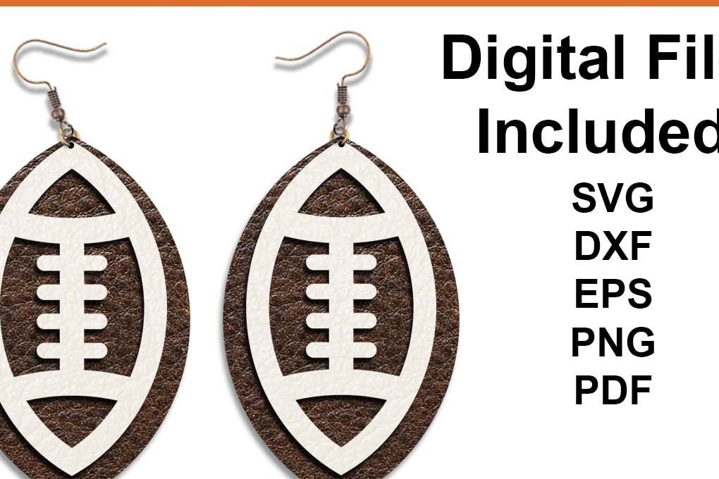 Σετ των 3 Intra απο ξύλο plywood 3mm-4mm πάχος Σκουλαρίκια αμερικανικού ποδοσφαίρου Δίασταση 3x3 cm INTRAFABR-31089998