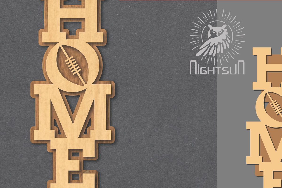 Σετ των 2 Intra απο ξύλο plywood 3mm-4mm πάχος για το σπίτι αμερικανικού ποδοσφαίρου Δίασταση 15x15 cm INTRAFABR-120389519