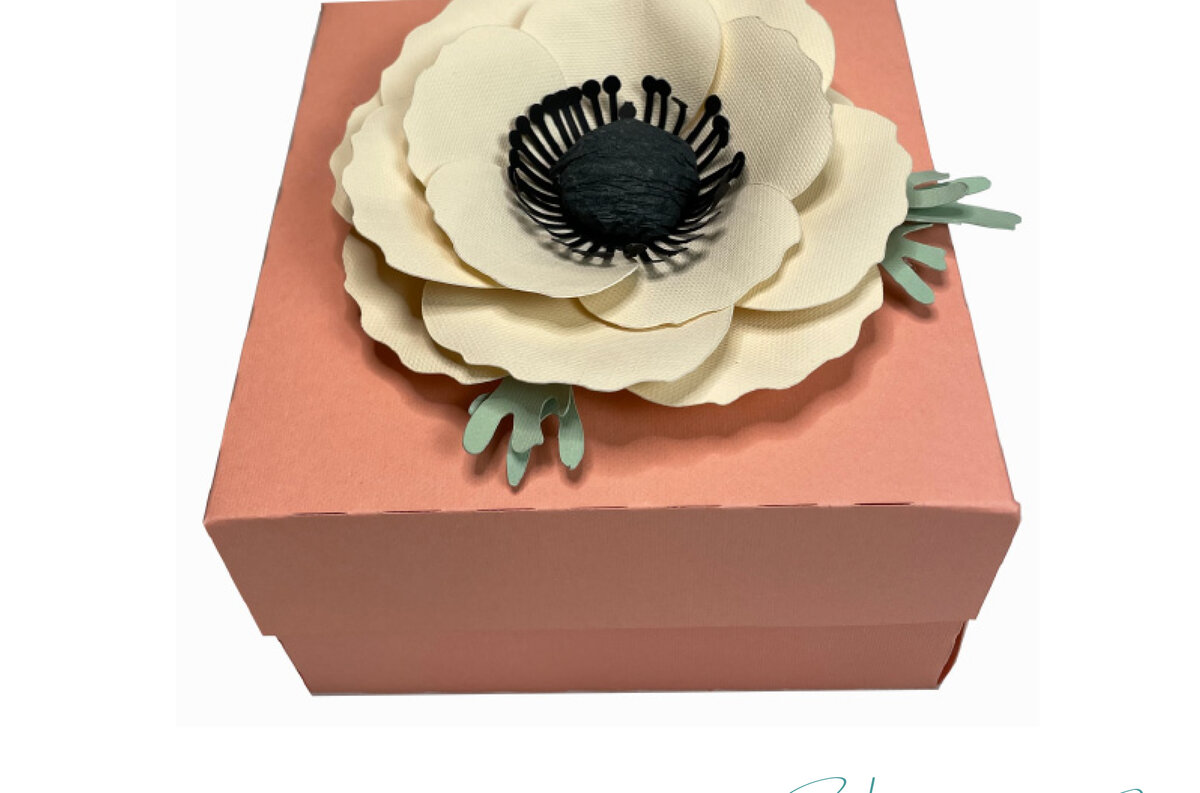 Intra απο ξύλο plywood 3mm-4mm πάχος Κουτί δώρου Anemone Δίασταση 30x20 cm INTRAFABR-25873976