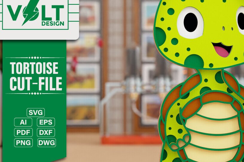 Intra απο ξύλο plywood 3mm-4mm πάχος Animal 3d Crafting File for CNG Cut Δίασταση 20x30 cm INTRAFABR-101053811