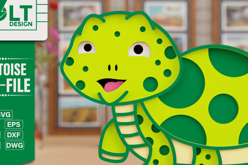 Intra απο ξύλο plywood 3mm-4mm πάχος Animal 3d Crafting File for CNG Cut Δίασταση 20x30 cm INTRAFABR-101053872