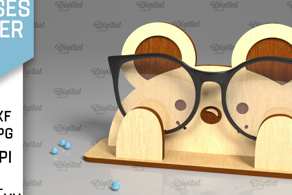 Intra απο ξύλο plywood 3mm-4mm πάχος θήκη για γυαλιά ζώων Δίασταση 30x20 cm INTRAFABR-94914530