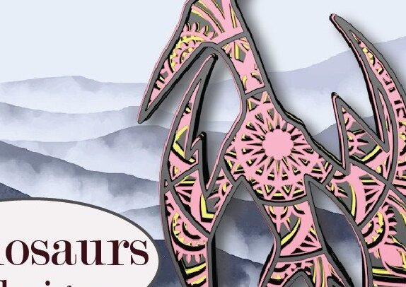 Intra απο ξύλο plywood 3mm-4mm πάχος Ζώο Μάνταλα, Δεινόσαυροι, 10 σχέδια Δίασταση 30x20 cm INTRAFABR-32180554