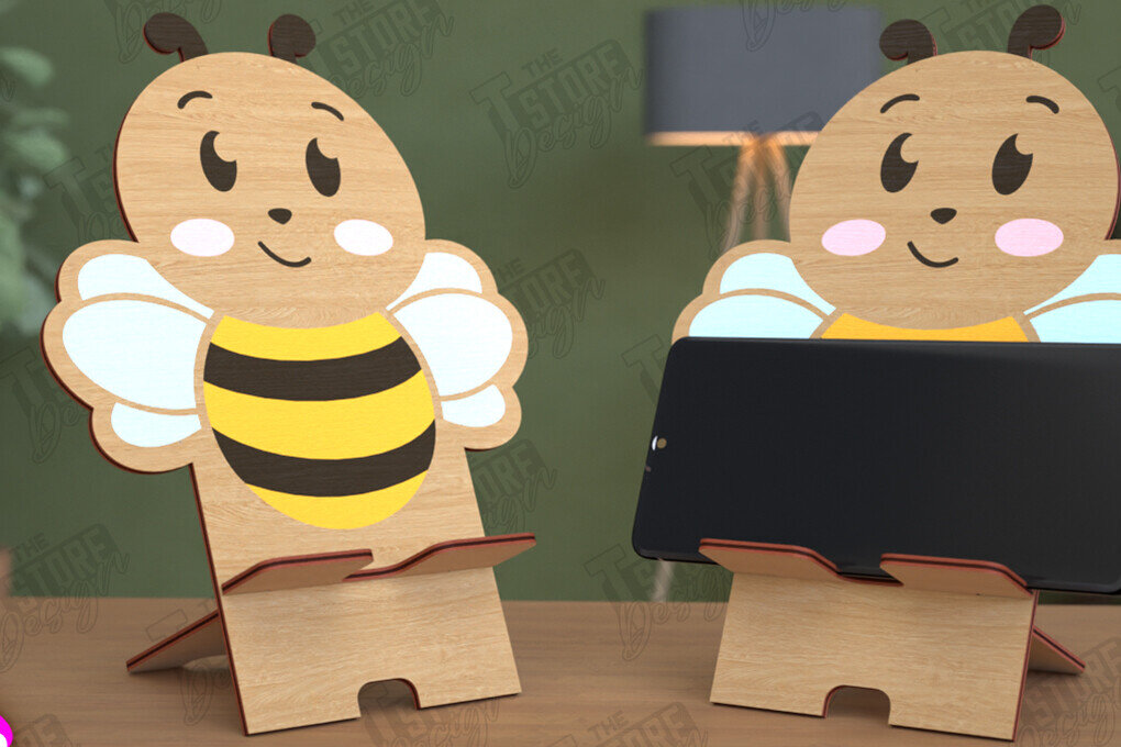 Intra απο ξύλο plywood 3mm-4mm πάχος βάσης τηλεφώνου ζώων | 3D  Δίασταση 30x20 cm INTRAFABR-114429525