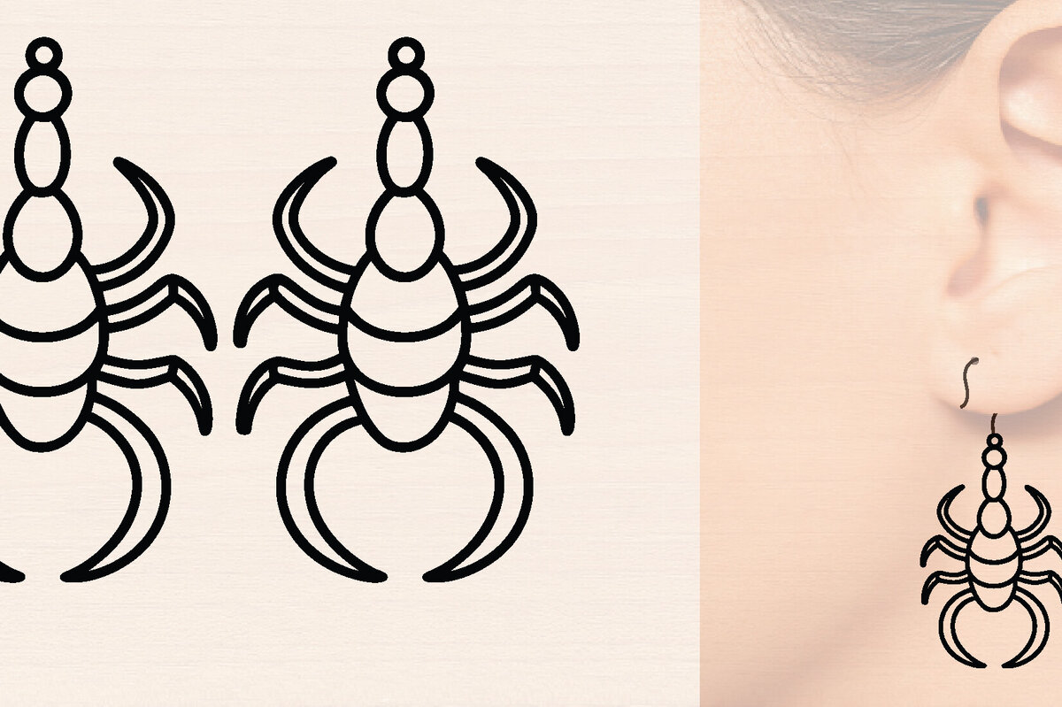 Intra απο ξύλο plywood 3mm-4mm πάχος Ξύλινα σκουλαρίκια με λέιζερ Δίασταση 3000x3000 cm INTRAFABR-118791529