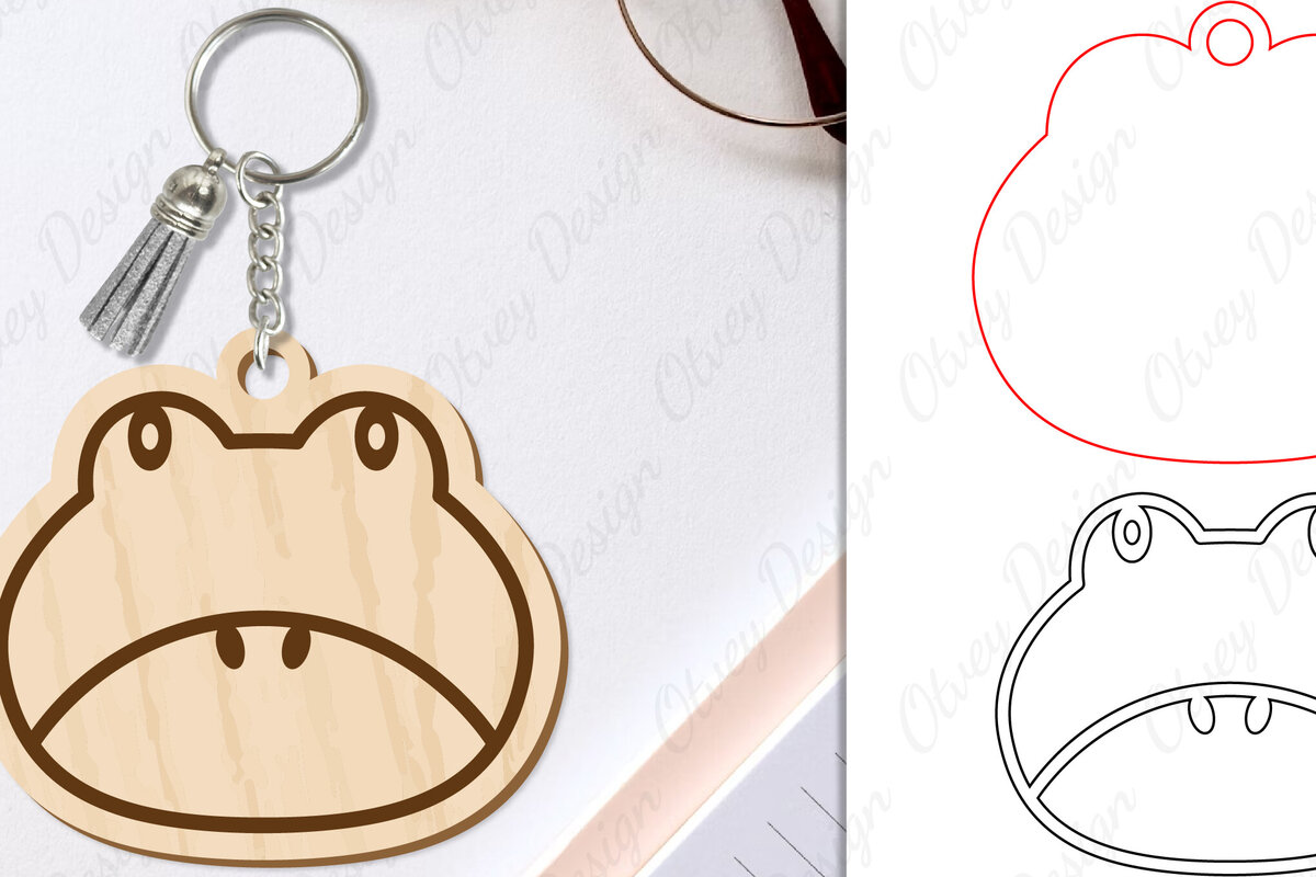 Σετ των 3 Intra απο ξύλο plywood 3mm-4mm πάχος Μπρελόκ Ζώων Δίασταση 6x6 cm INTRAFABR-98641938