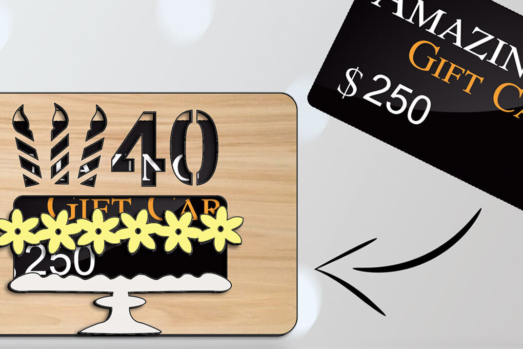 Σετ των 3 Intra απο ξύλο plywood 3mm-4mm πάχος Δωροκάρτα για τούρτα επετείου ακόμη και γενεθλίων Δίασταση 5x5 cm INTRAFABR-103463206