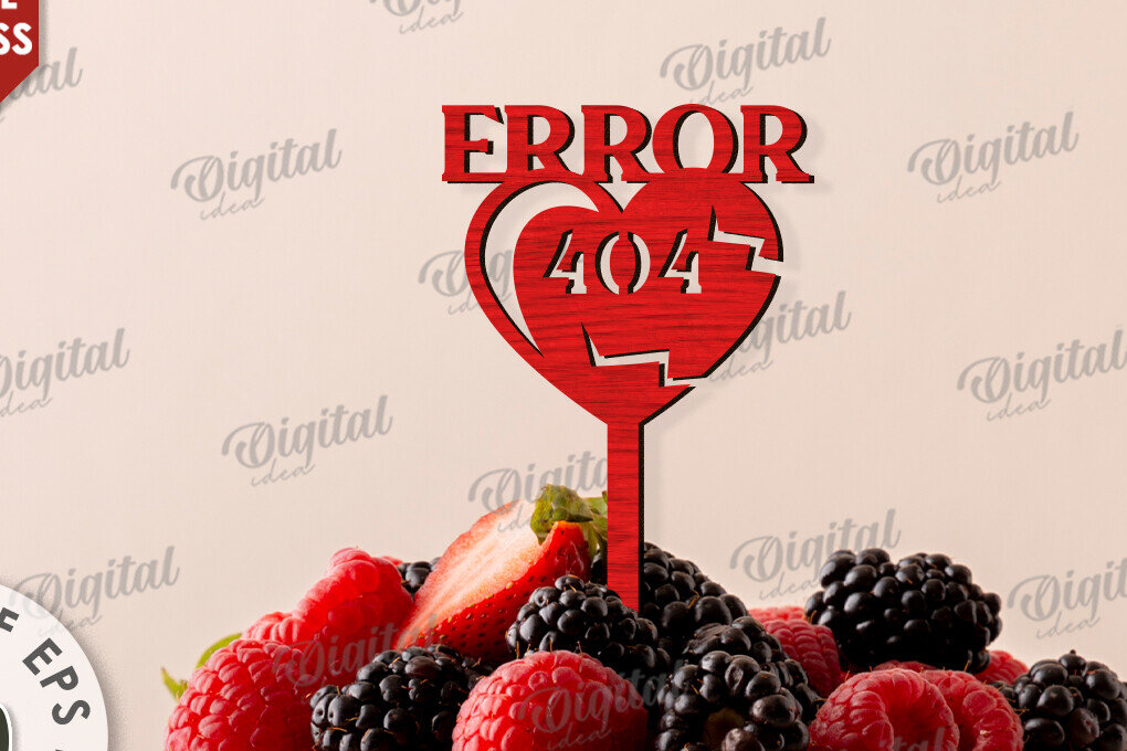 Σετ των 2 Intra απο ξύλο plywood 3mm-4mm πάχος Anti Valentines Cake Topper  Δίασταση 15x15 cm INTRAFABR-111280458