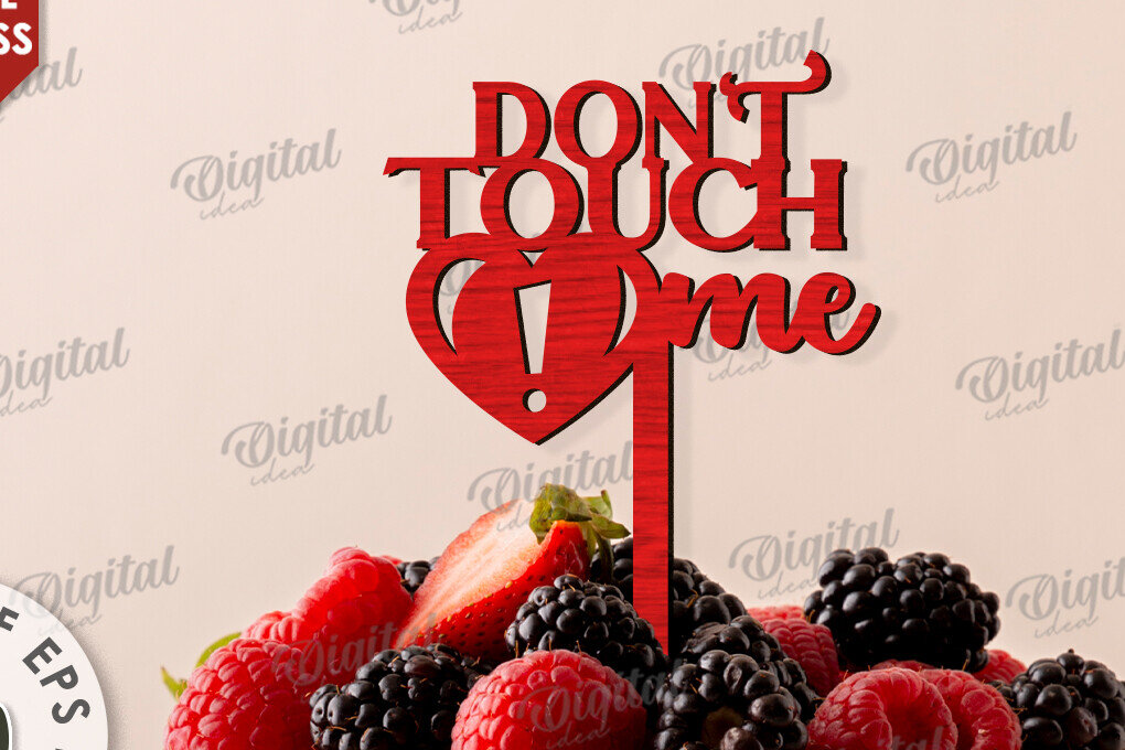 Intra απο ξύλο plywood 3mm-4mm πάχος Anti Valentines Cake Topper  Δίασταση 15x15 cm INTRAFABR-111280509