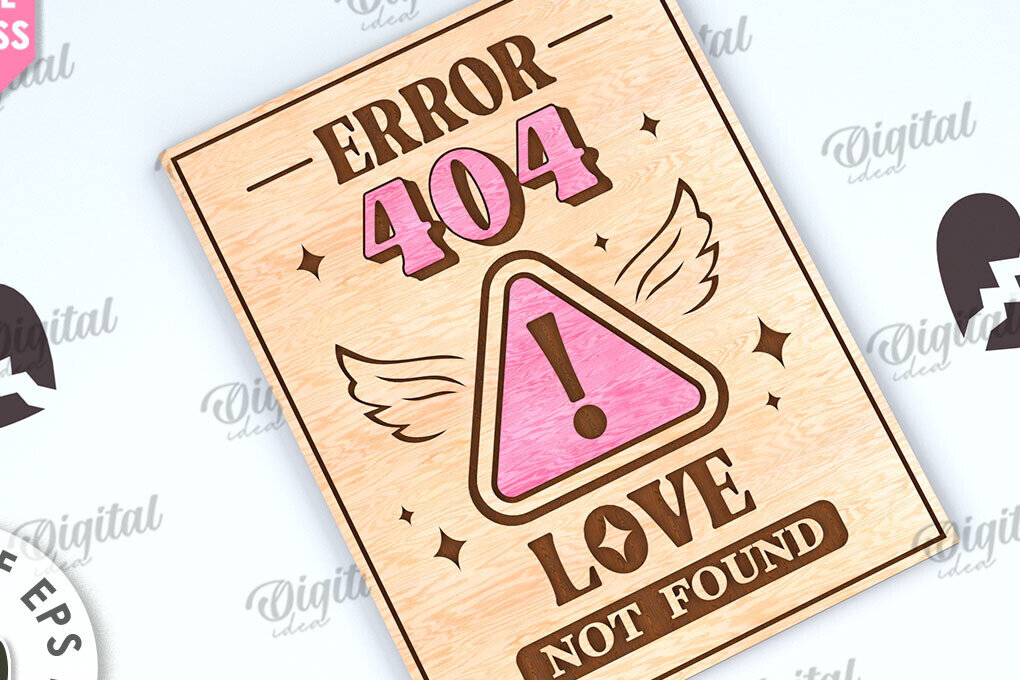 Σετ των 2 Intra απο ξύλο plywood 3mm-4mm πάχος Κάρτα για την ημέρα του Αγίου Βαλεντίνου Κόψιμο με λέιζερ Δίασταση 15x15 cm INTRAFABR-112092761