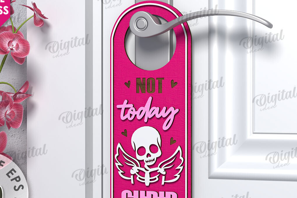 Σετ των 2 Intra απο ξύλο plywood 3mm-4mm πάχος Κρεμάστρα πόρτας κατά του Αγίου Βαλεντίνου  Cu Δίασταση 15x15 cm INTRAFABR-112231900