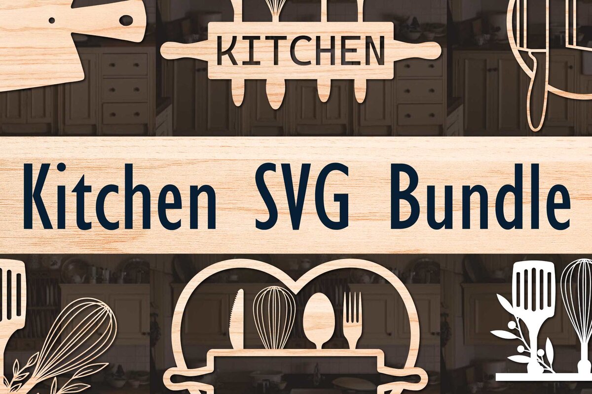 Σετ των 2 Intra απο ξύλο plywood 3mm-4mm πάχος Aper/ Kitchen Δίασταση 15x15 cm INTRAFABR-68976440