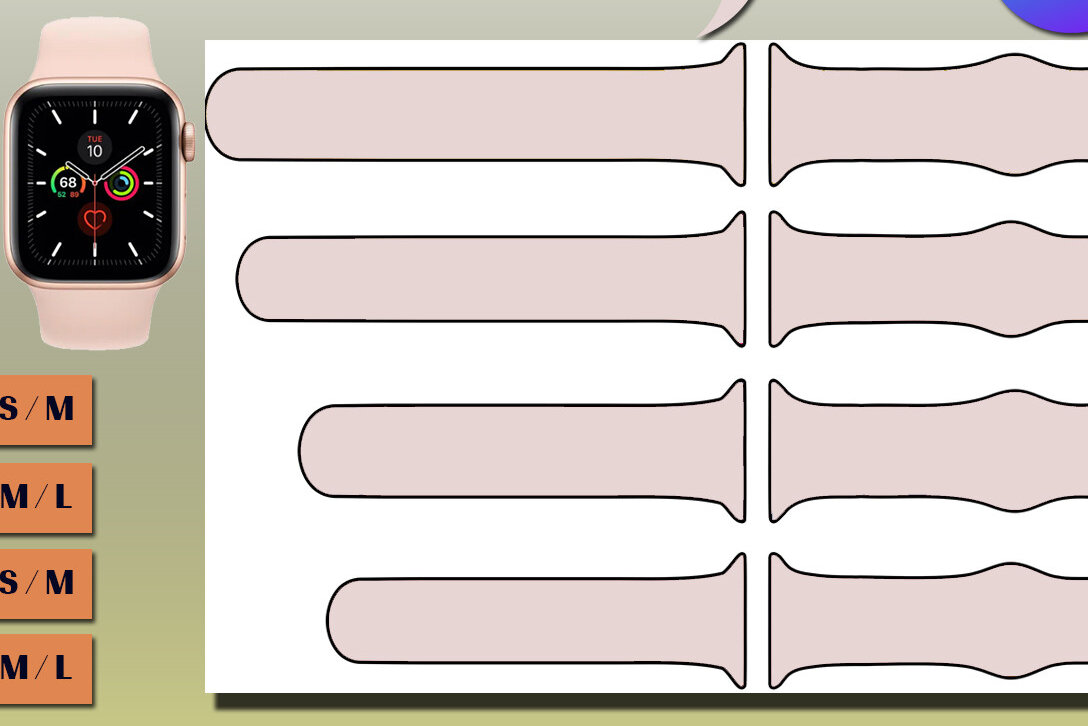 Intra απο ξύλο plywood 3mm-4mm πάχος Apple Watch Strap / IWatch Band Jig Δίασταση 30x20 cm INTRAFABR-74507898