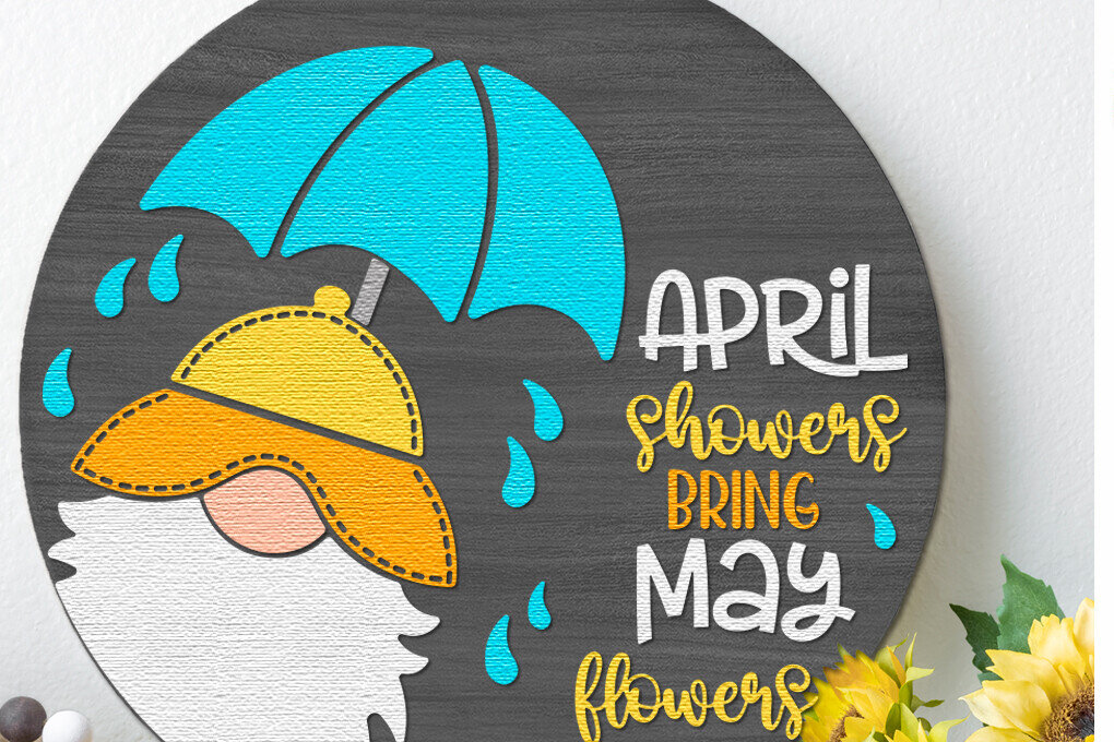 Intra απο ξύλο plywood 3mm-4mm πάχος Ντους Απριλίου Φέρτε λουλούδια Μαΐου Δίασταση 15x15 cm INTRAFABR-116682989