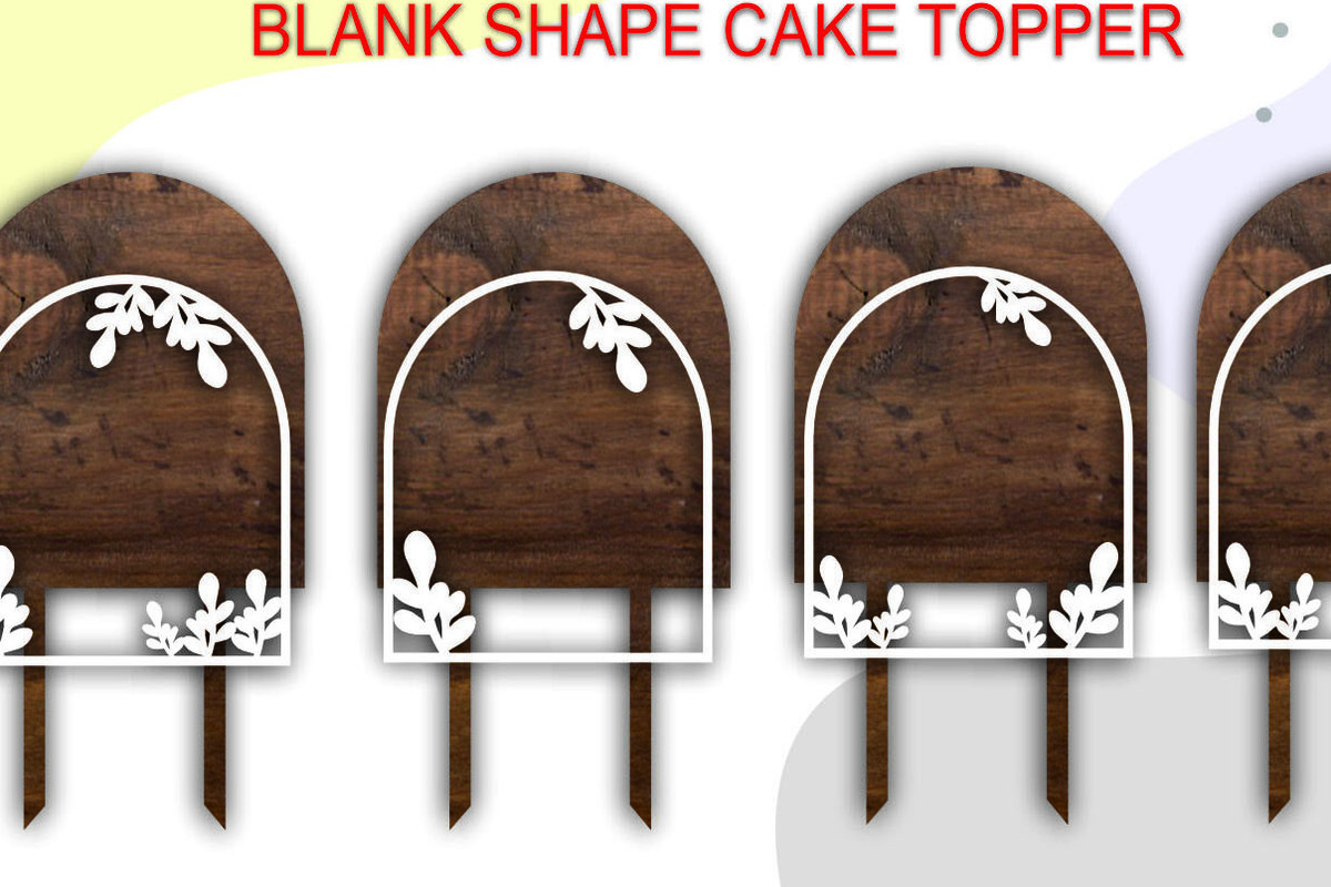 Intra απο ξύλο plywood 3mm-4mm πάχος ArchBlank Shape Cake Topper Δίασταση 20x30 cm INTRAFABR-62657809