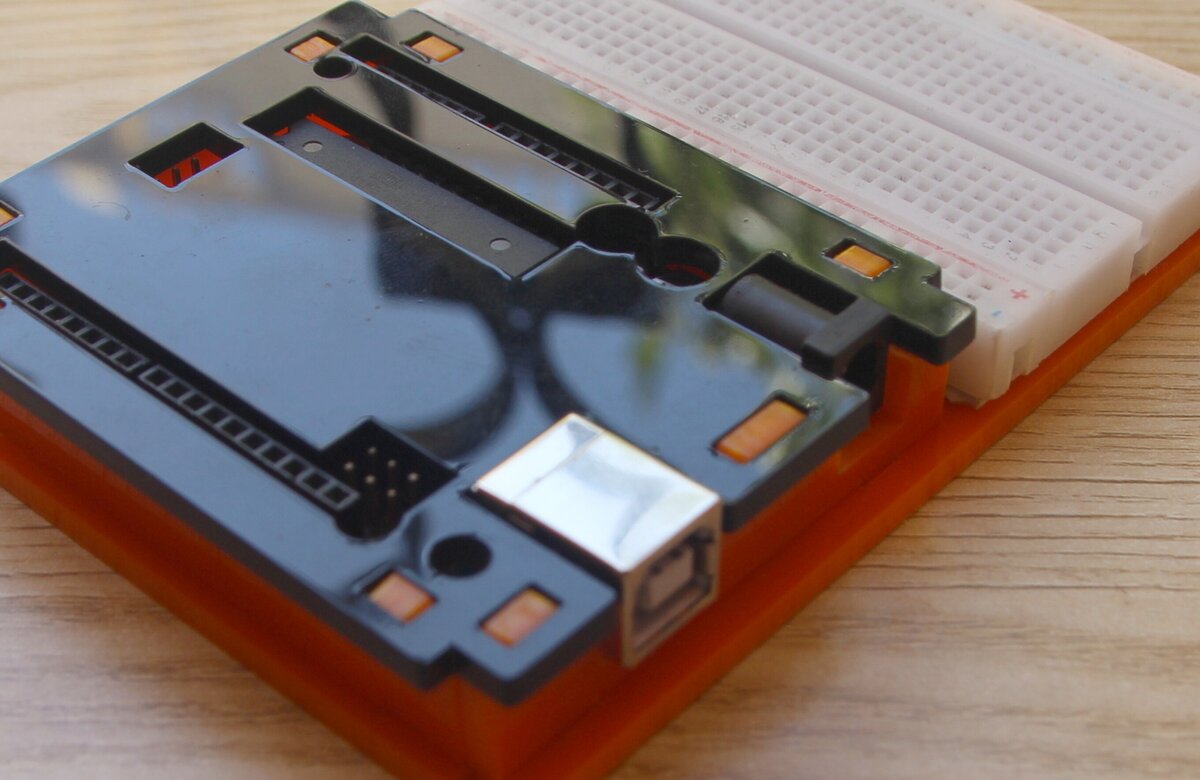 Σετ των 2 Intra απο ξύλο plywood 3mm-4mm πάχος Arduino Uno Case Δίασταση 15x15 cm INTRAFABR-80452760