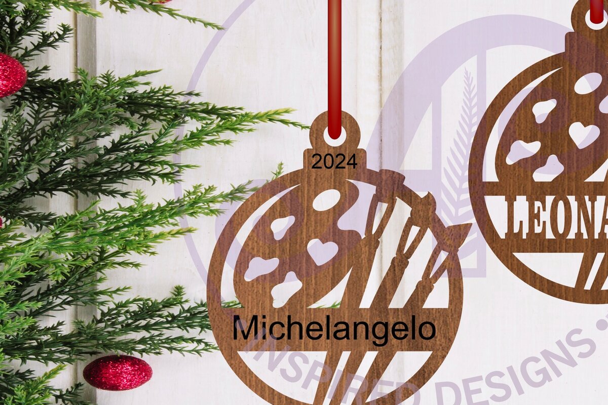 Σετ των 3 Intra απο ξύλο plywood 3mm-4mm πάχος Χριστουγεννιάτικο στολίδι καλλιτέχνη Δίασταση 3x3 cm INTRAFABR-109173807