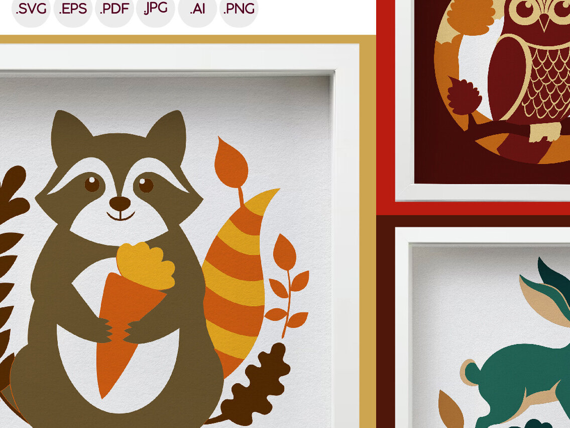 Intra απο ξύλο plywood 3mm-4mm πάχος Φθινοπωρινό , Φθινόπωρο πολλαπλών επιπέδων Δίασταση 25x25 cm INTRAFABR-102420555