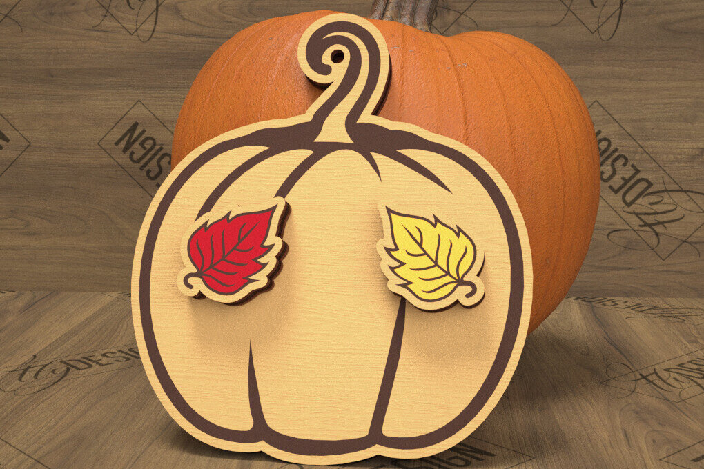 Σετ των 3 Intra απο ξύλο plywood 3mm-4mm πάχος Φθινοπωρινά καρφωτά σκουλαρίκια | Σχεδιασμός κοσμημάτων Δίασταση 3x3 cm INTRAFABR-105198226