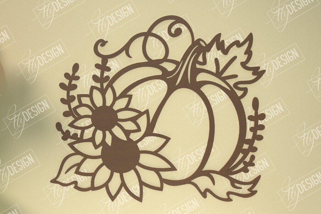 Intra απο ξύλο plywood 3mm-4mm πάχος Φθινοπωρινή Τέχνη τοίχου | Φθινοπωρινό σημάδι | Φθινοπωρινή ατμόσφαιρα Δίασταση 40x40 cm INTRAFABR-103521948