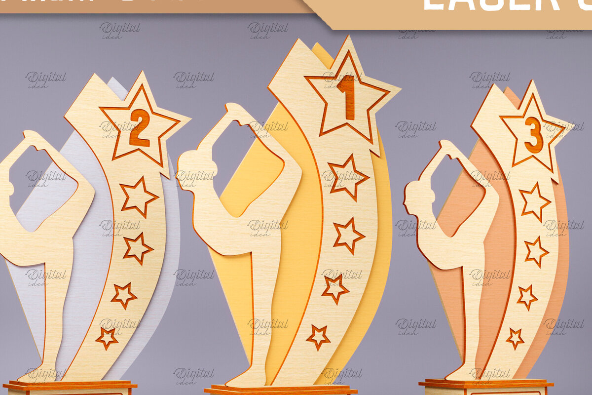 Intra απο ξύλο plywood 3mm-4mm πάχος Βραβείο . Wood Trophy Δίασταση 30x20 cm INTRAFABR-83371783