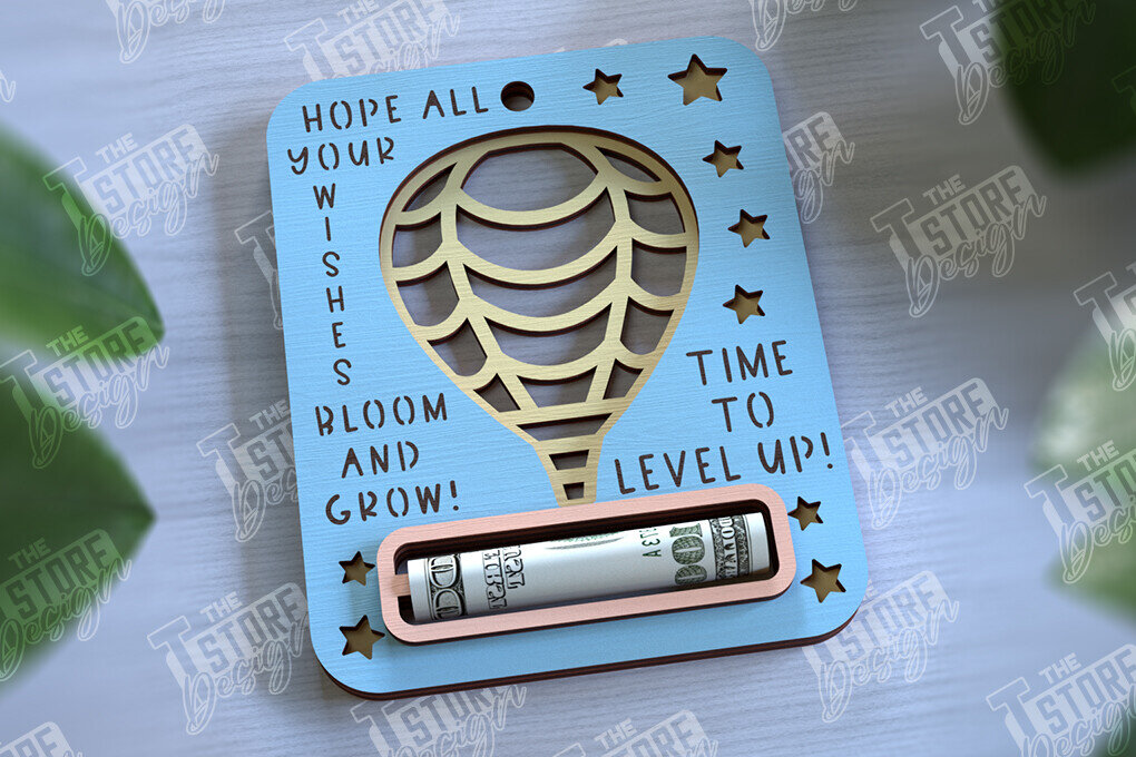 Σετ των 3 Intra απο ξύλο plywood 3mm-4mm πάχος Baby Boy Money Card | Ευχετήρια κάρτα |CNC Δίασταση 10x20 cm INTRAFABR-97158947