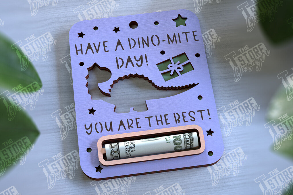 Σετ των 2 Intra απο ξύλο plywood 3mm-4mm πάχος Baby Boy Money Card | Ευχετήρια κάρτα |CNC Δίασταση 10x20 cm INTRAFABR-97158956