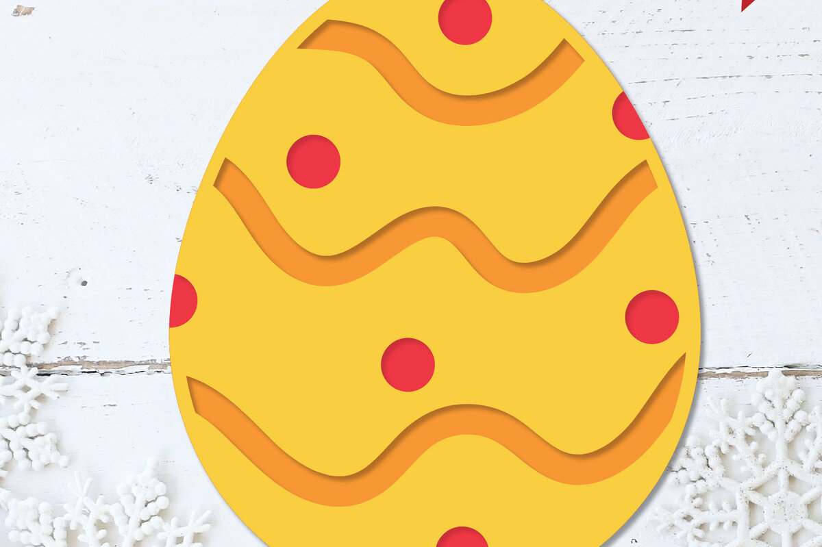 Intra απο ξύλο plywood 3mm-4mm πάχος Πολυστρωματικό πασχαλινό αυγό μωρού Δίασταση 15x15 cm INTRAFABR-26241612