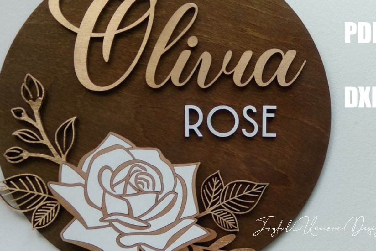 Intra απο ξύλο plywood 3mm-4mm πάχος Σημάδι νηπιαγωγείου κοριτσιών Δίασταση 30x30 cm INTRAFABR-38756516