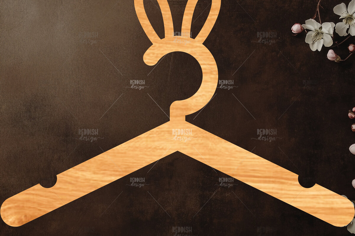 Intra απο ξύλο plywood 3mm-4mm πάχος Baby Hanger κοπής με λέιζερ Δίασταση 15x15 cm INTRAFABR-118335774