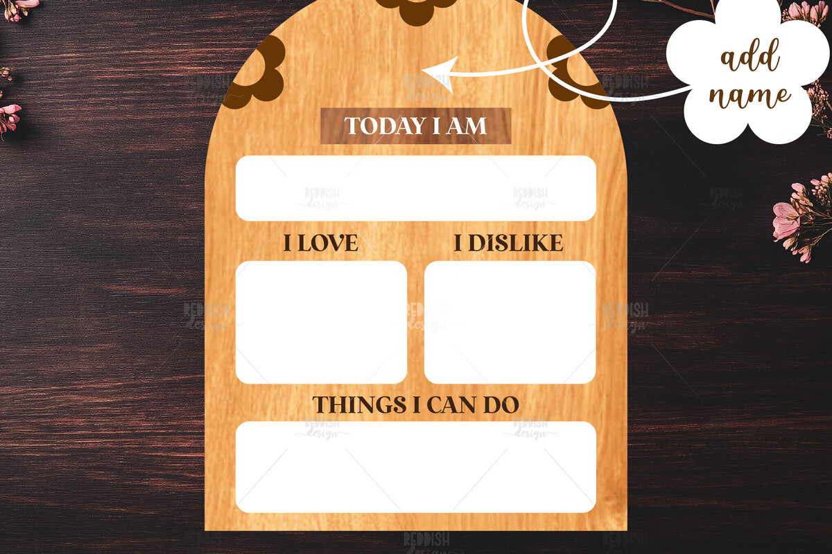 Σετ των 3 Intra απο ξύλο plywood 3mm-4mm πάχος Διακόσμηση σπιτιού μωρού με λέιζερ Δίασταση 15x15 cm INTRAFABR-119591073