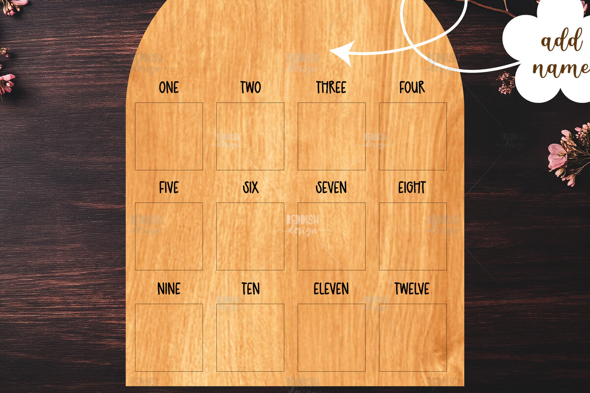 Σετ των 2 Intra απο ξύλο plywood 3mm-4mm πάχος Διακόσμηση σπιτιού μωρού με λέιζερ Δίασταση 15x15 cm INTRAFABR-119590819