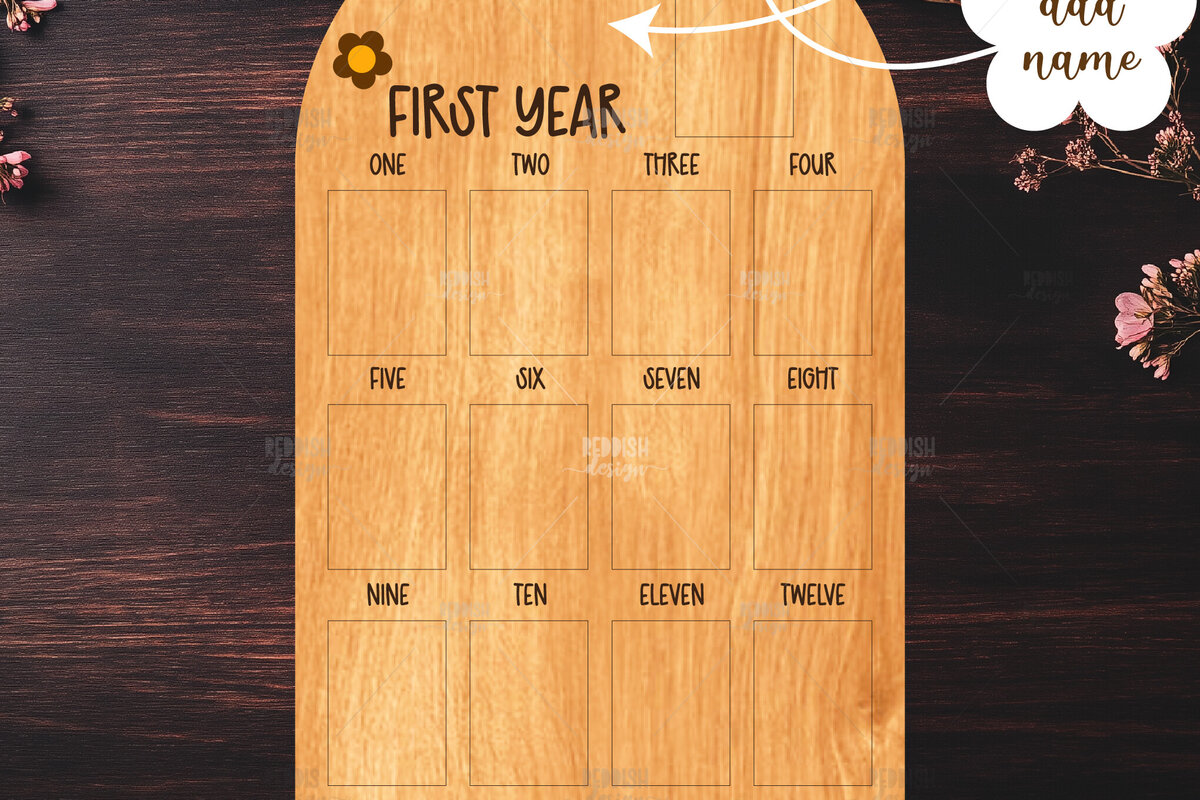 Σετ των 2 Intra απο ξύλο plywood 3mm-4mm πάχος Διακόσμηση σπιτιού μωρού με λέιζερ Δίασταση 15x15 cm INTRAFABR-119590922