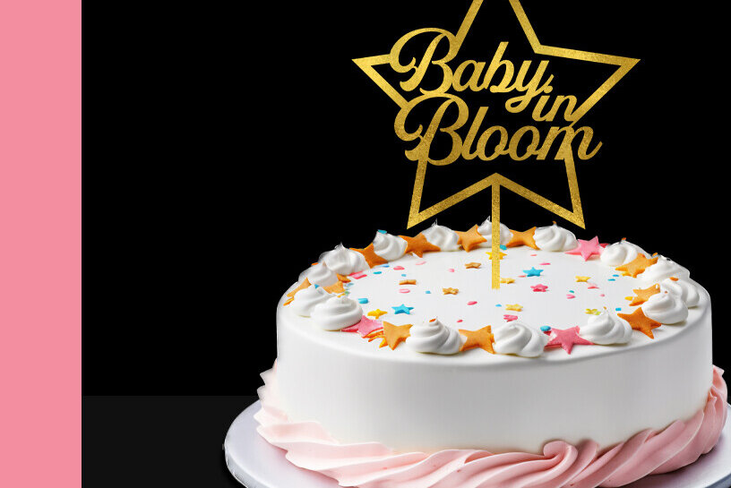 Intra απο ξύλο plywood 3mm-4mm πάχος Μωρό στην άνθιση Δίασταση 30x20 cm INTRAFABR-101673837