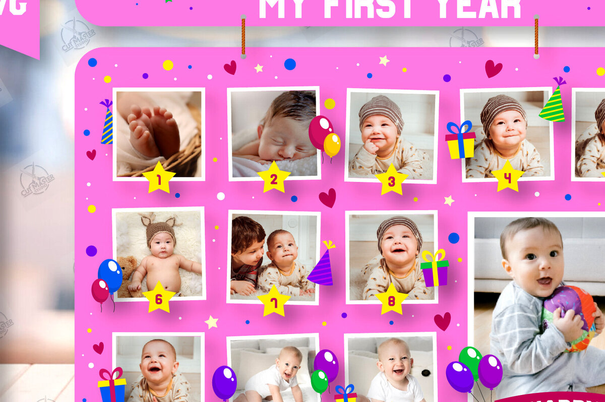 Intra απο ξύλο plywood 3mm-4mm πάχος Κορνίζα μωρών με λέιζερ Cut Δίασταση 20x30 cm INTRAFABR-121364201