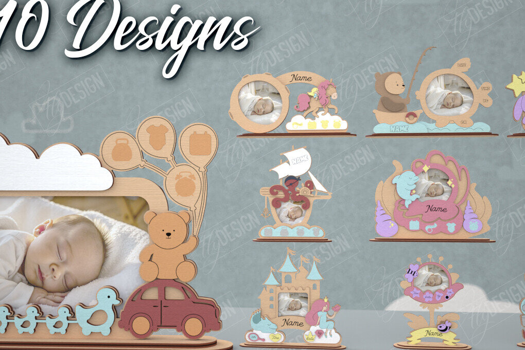 Intra απο ξύλο plywood 3mm-4mm πάχος κορνίζες μωρών | Διακόσμηση σπιτιού Δίασταση 20x30 cm INTRAFABR-115433772