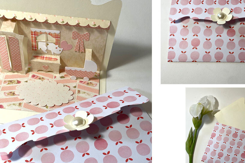 Intra απο ξύλο plywood 3mm-4mm πάχος Baby Pop Up Δίασταση 30x20 cm INTRAFABR-28759560