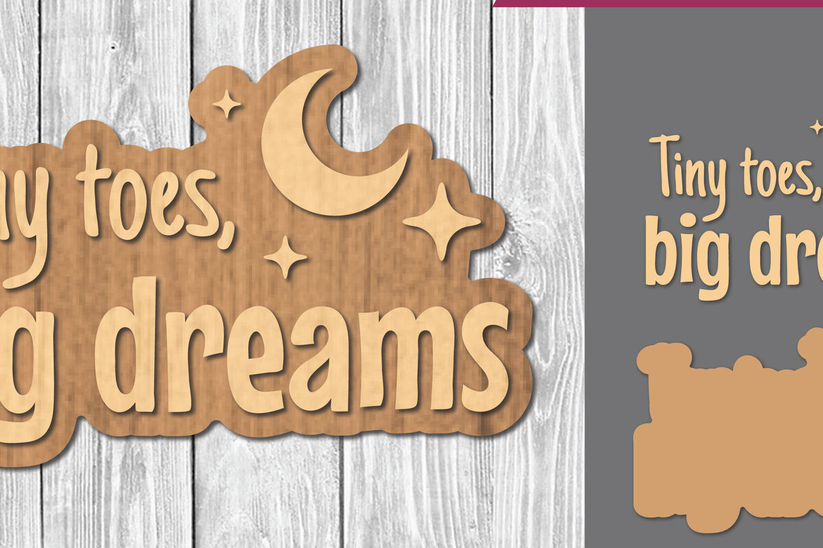 Σετ των 2 Intra απο ξύλο plywood 3mm-4mm πάχος Βρεφικά αποσπάσματα Διακόσμηση κοπής με λέιζερ 20 Δίασταση 15x15 cm INTRAFABR-106887610