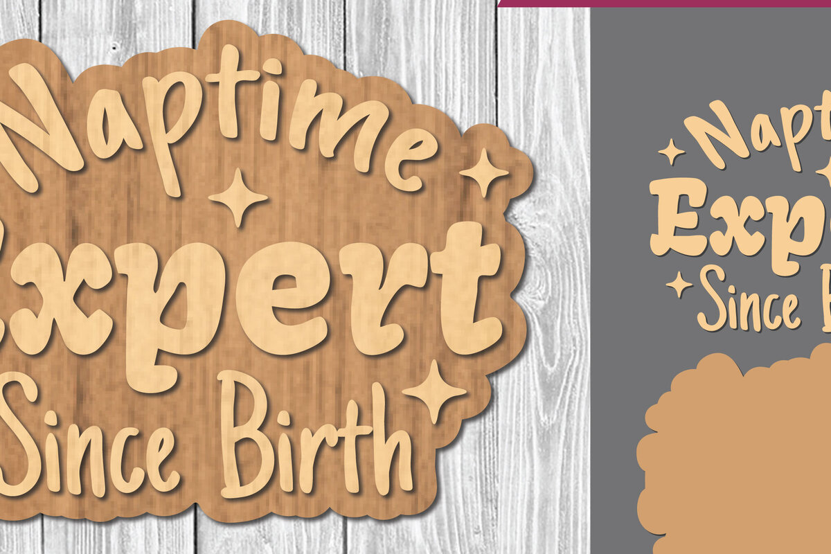 Σετ των 2 Intra απο ξύλο plywood 3mm-4mm πάχος Βρεφικά αποσπάσματα Διακόσμηση κοπής με λέιζερ 5 Δίασταση 15x15 cm INTRAFABR-106886855