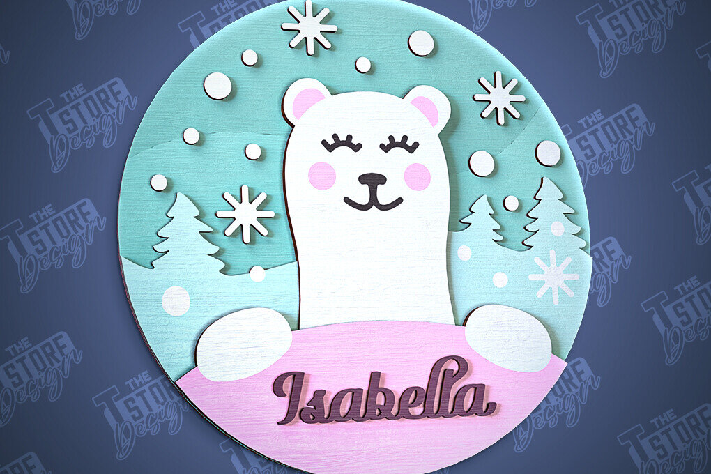 Intra απο ξύλο plywood 3mm-4mm πάχος Στρογγυλή πινακίδα μωρού | Ξύλινη επιγραφή φυτωρίου Δίασταση 30x20 cm INTRAFABR-100118594