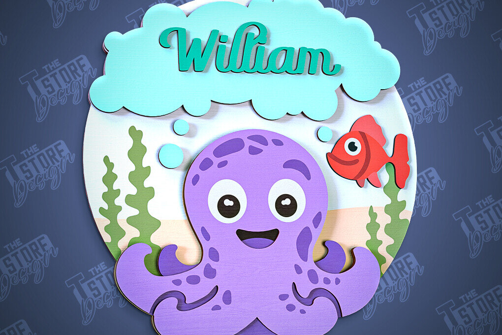 Intra απο ξύλο plywood 3mm-4mm πάχος Στρογγυλή πινακίδα μωρού | Ξύλινη επιγραφή φυτωρίου Δίασταση 30x20 cm INTRAFABR-100118568