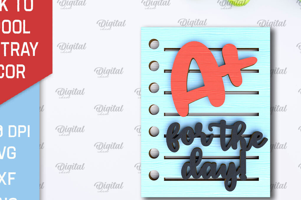 Intra απο ξύλο plywood 3mm-4mm πάχος Επιστροφή στη σχολική βαθμίδα Δίσκος λέιζερ Δίασταση 30x20 cm INTRAFABR-102240547