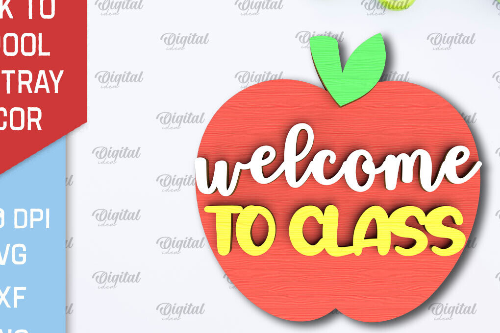 Intra απο ξύλο plywood 3mm-4mm πάχος Επιστροφή στη σχολική βαθμίδα Δίσκος λέιζερ Δίασταση 30x20 cm INTRAFABR-102240402