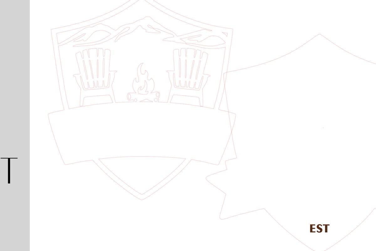 Σετ των 3 Intra απο ξύλο plywood 3mm-4mm πάχος Σημάδι κάμπινγκ Δίασταση 10x10 cm INTRAFABR-13824044