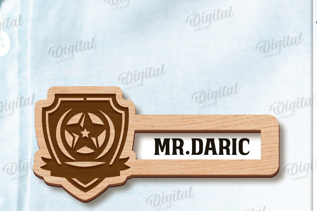 Intra απο ξύλο plywood 3mm-4mm πάχος Σήμα με όνομα παραθύρου κοπής με λέιζερ Δίασταση 30x20 cm INTRAFABR-123034048